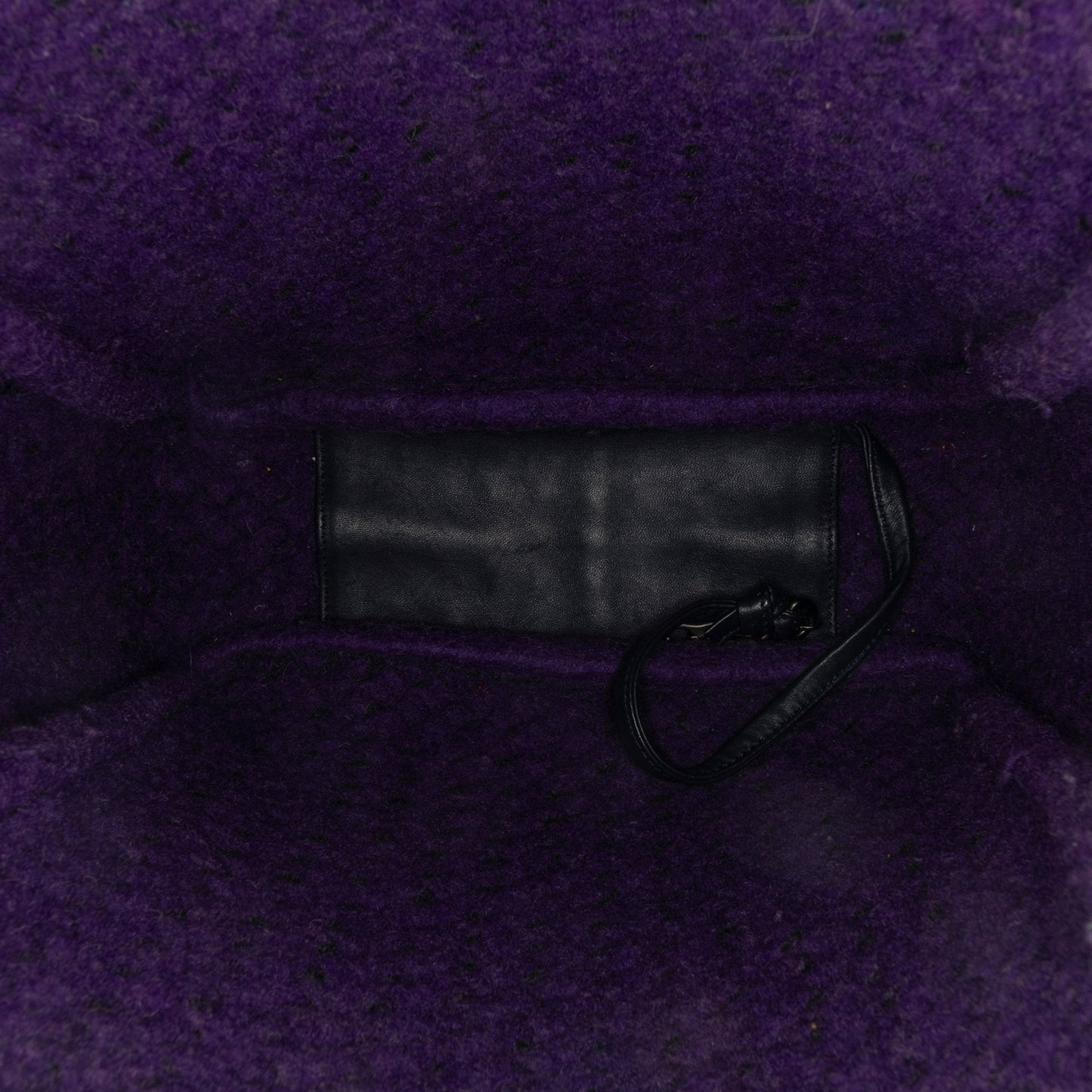 Purple Bottega Veneta Leather Intrecciato Tote