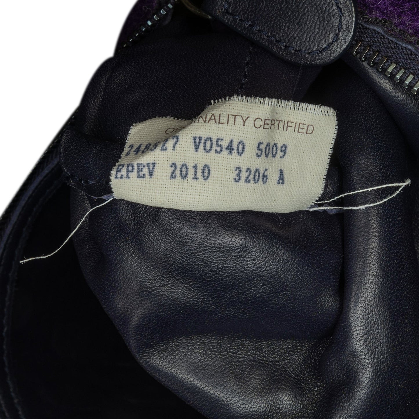 Purple Bottega Veneta Leather Intrecciato Tote