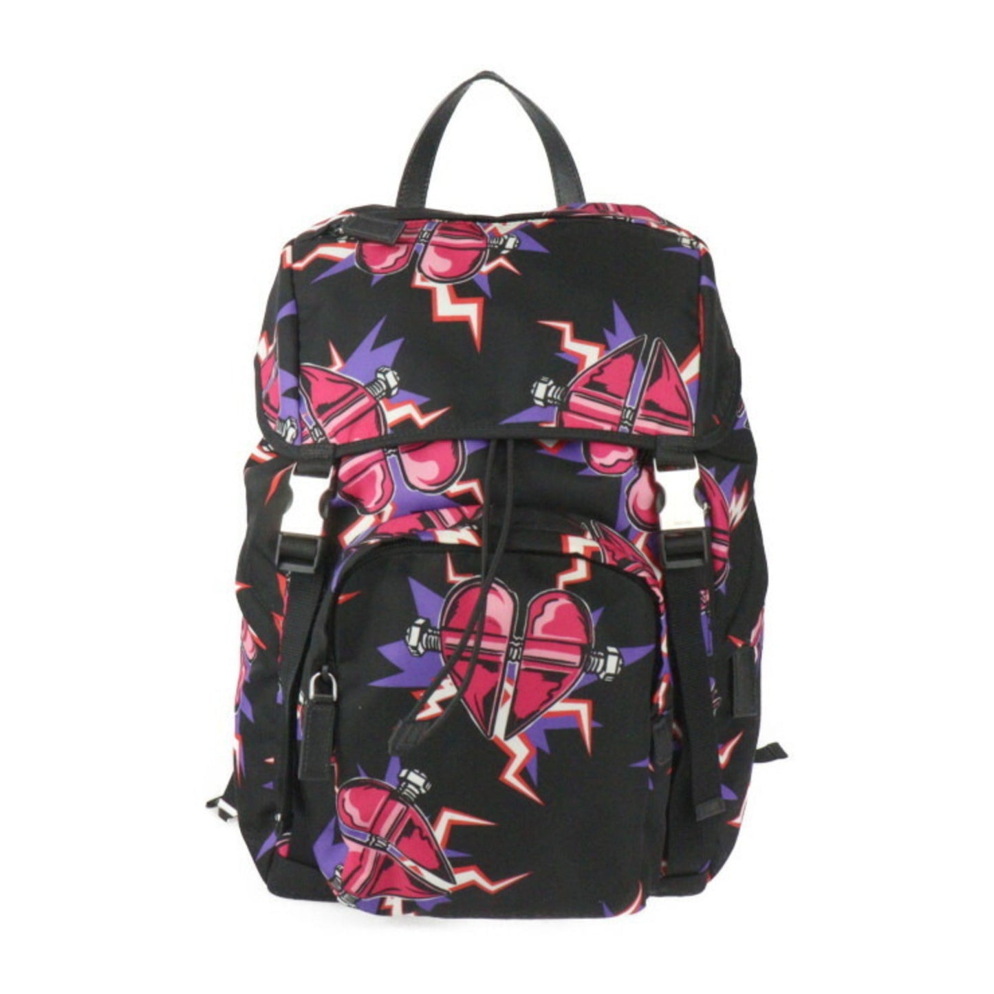Prada  Nylon Backpack Handbag ()