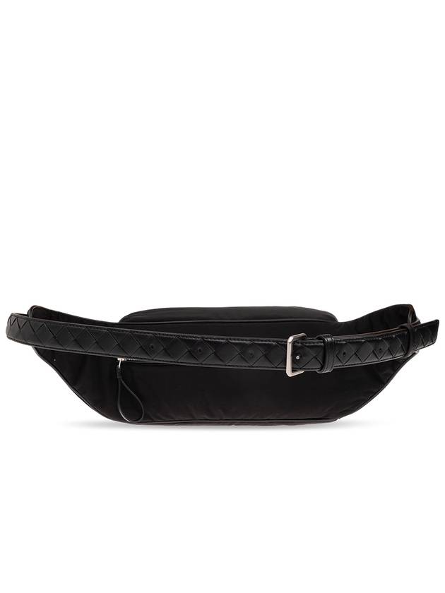 Bottega Veneta Bottega Veneta Belt Bag With Logo, Men's, Black