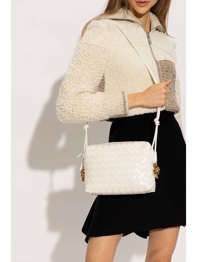 Bottega Veneta Bottega Veneta ‘Loop Small’ Shoulder Bag, Women's, White