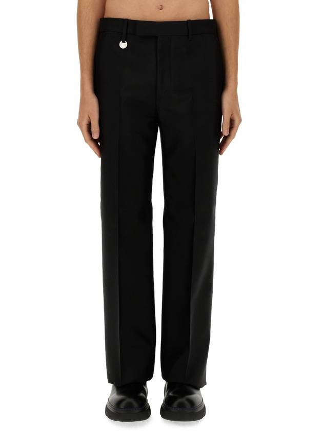 Burberry wool blend tailored pants