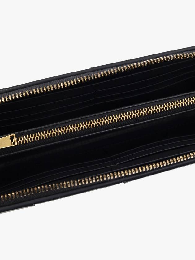 Bottega Veneta Intrecciato Zipper Around Long Wallet Space