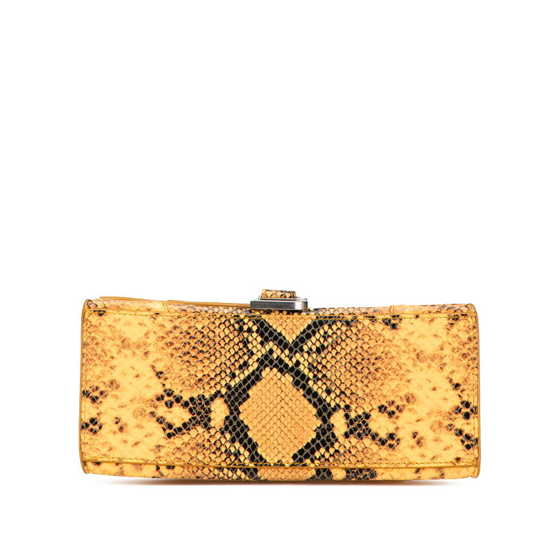 Balenciaga Hourglass Python Embossed 2WAY Bag