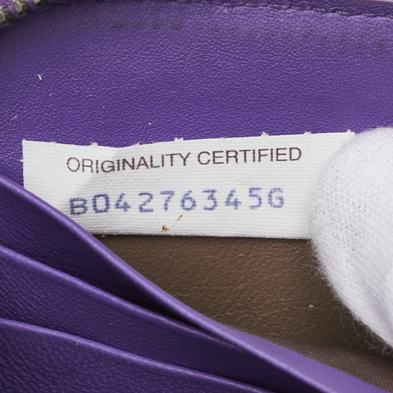 Bottega Veneta Python Intrecciato Zip Wallet