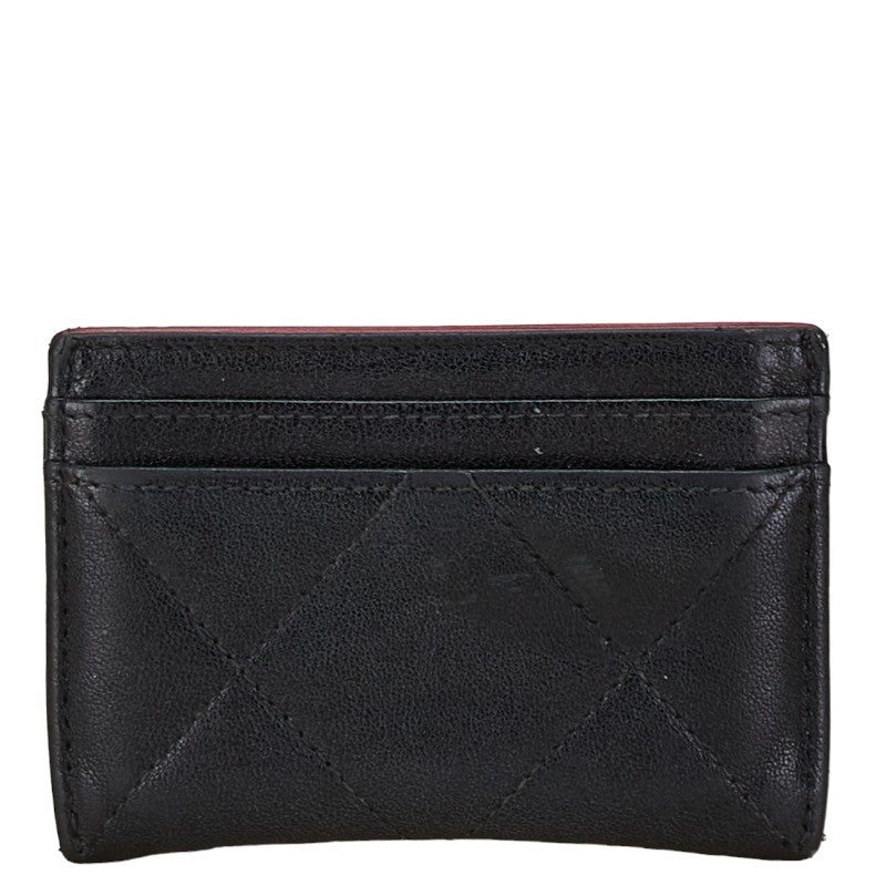 Chanel 19 Coco Mark Card Case AP1167 Black Lambskin in New Condition