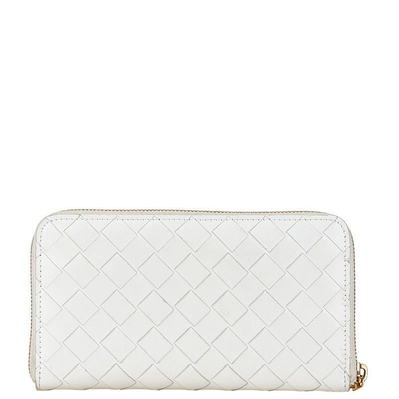 Bottega Veneta Intrecciato Leather Zip Wallet