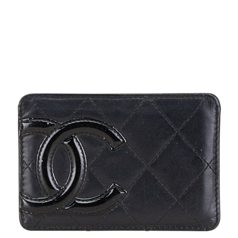 Chanel Cambon Line Card Case Black