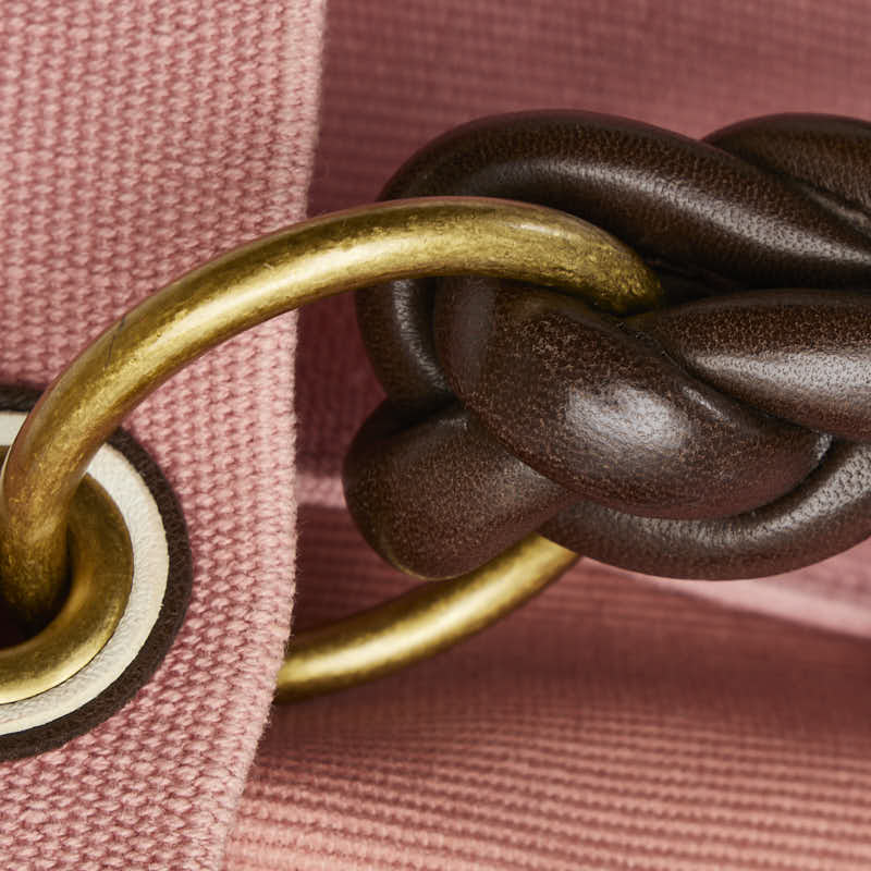 Bottega Veneta Canvas Leather Tote Bag