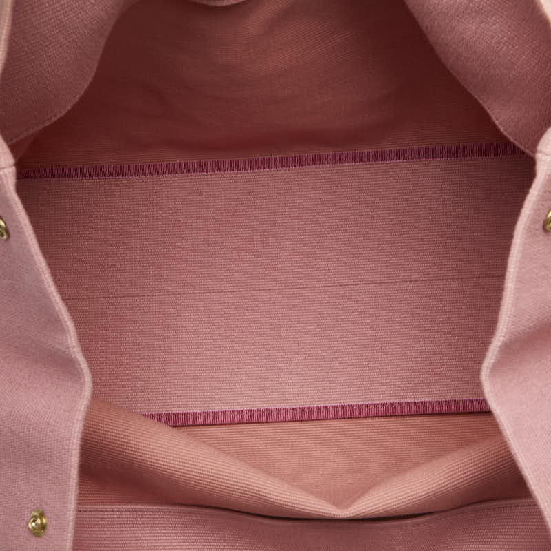 Bottega Veneta Canvas Leather Tote Bag