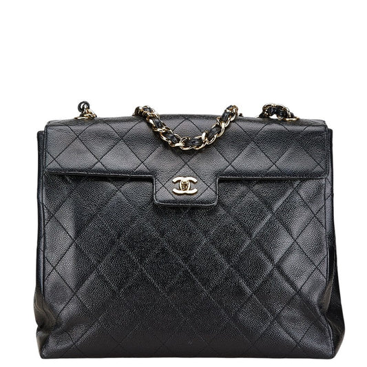 Chanel Caviar Matelasse Chain Handbag