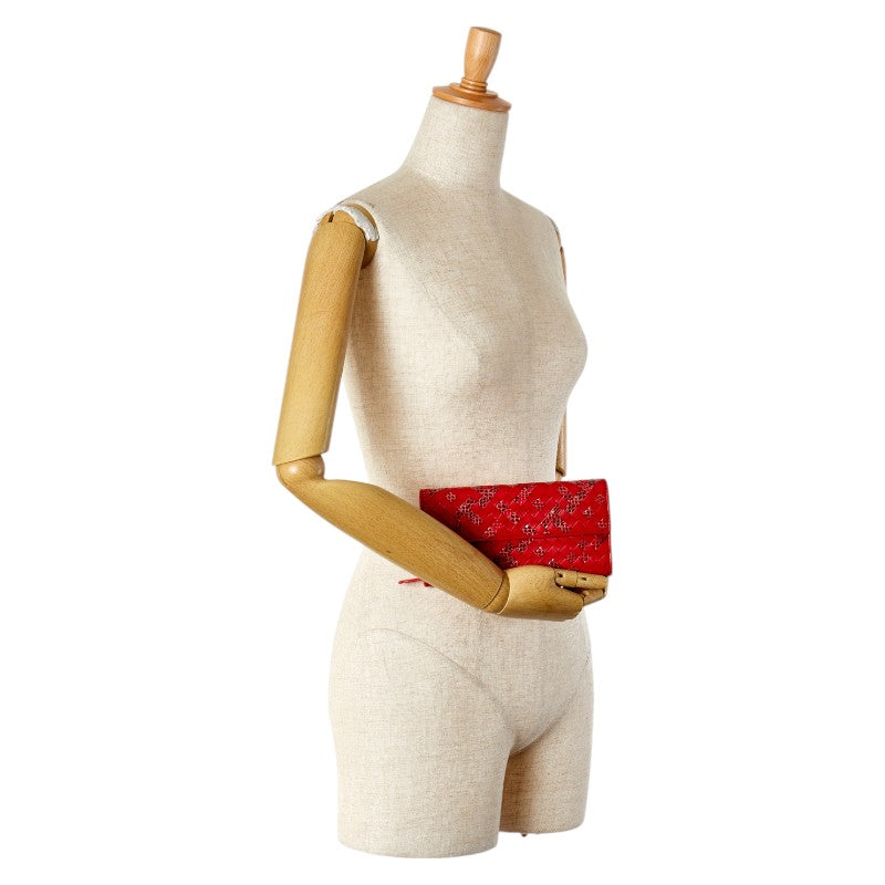 Bottega Veneta Intrecciato Python Leather Wallet