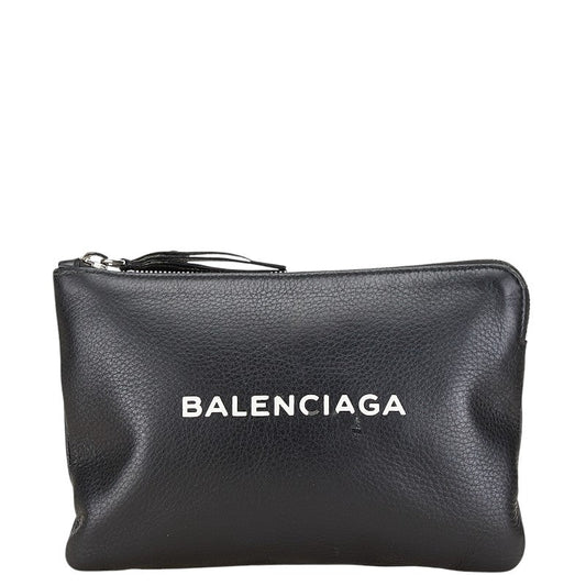 Balenciaga Leather Everyday M Pouch 492465