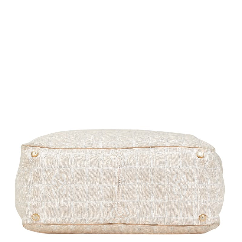 Chanel Canvas Leather Tote Handbag