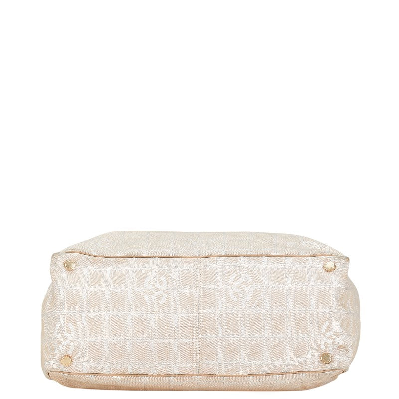 Chanel Nylon Leather Tote Handbag