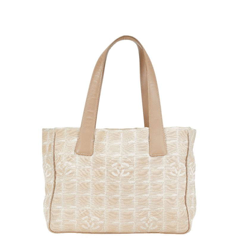 Chanel Nylon Leather Tote PM Handbag