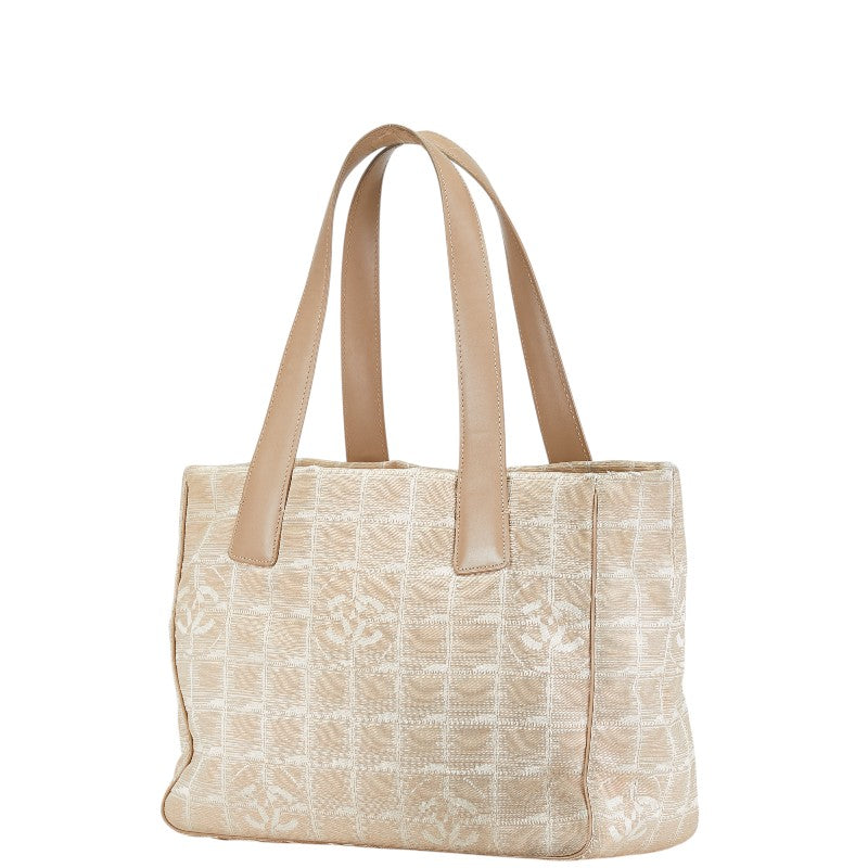 Chanel Nylon Leather Tote PM Handbag