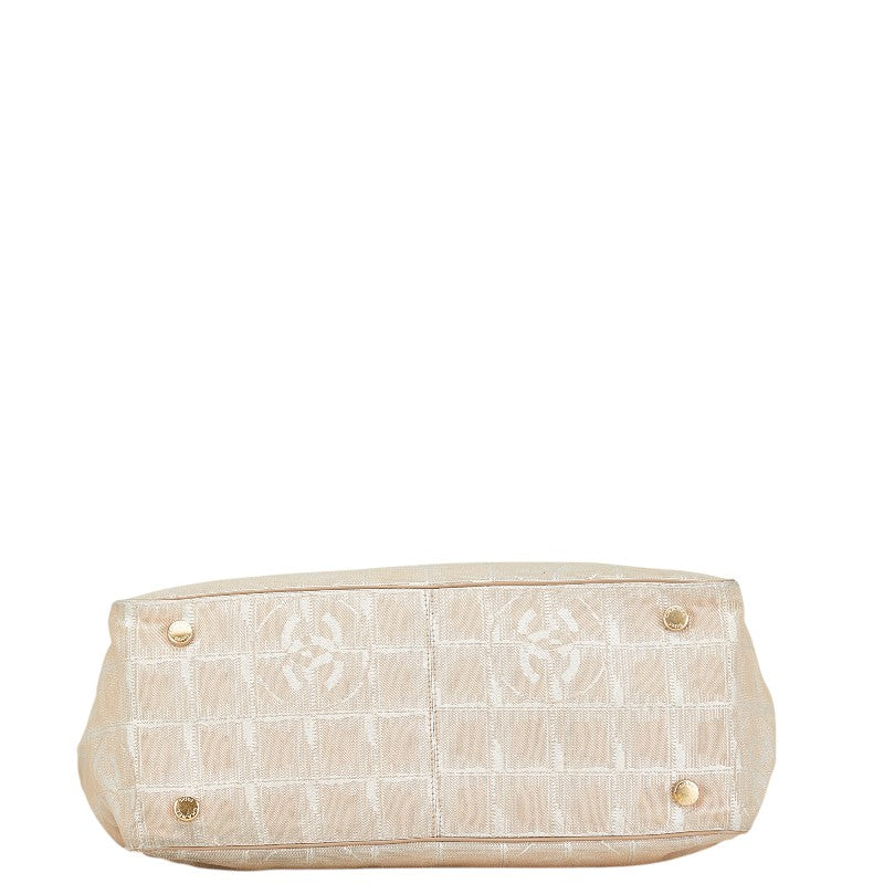 Chanel Nylon Leather Tote PM Handbag