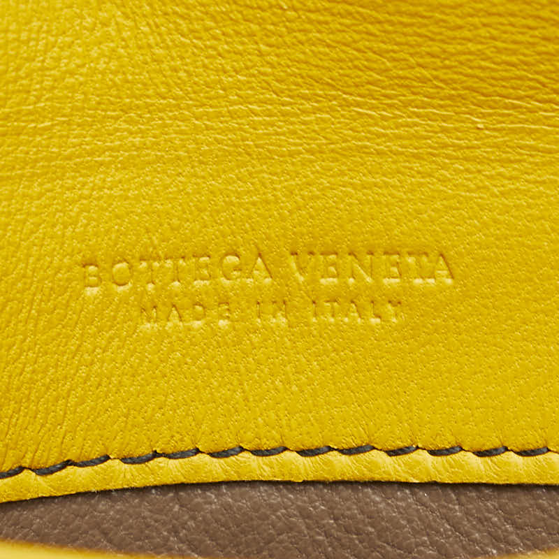 Bottega Veneta Intrecciato Python Leather Wallet