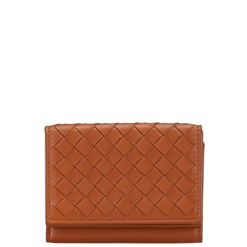 Bottega Veneta Intrecciato Leather Trifold Wallet
