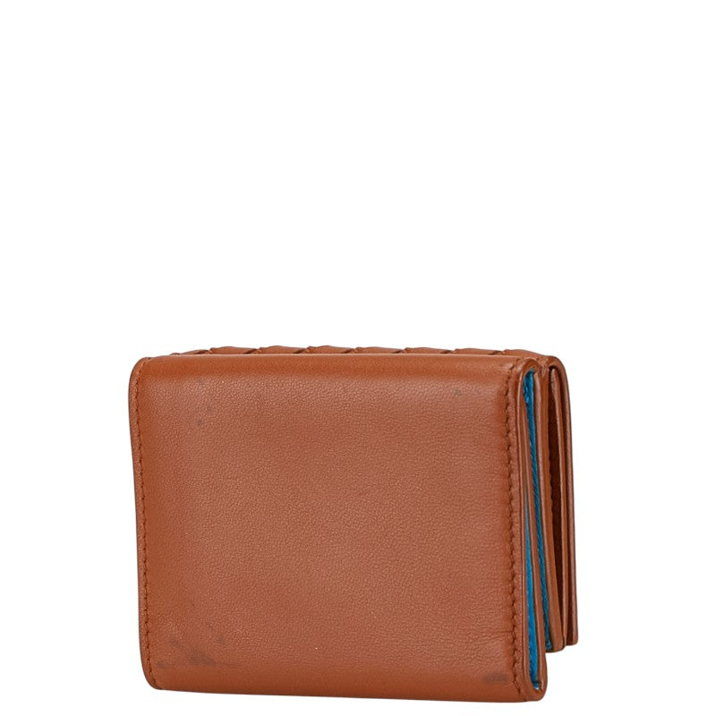 Bottega Veneta Intrecciato Leather Trifold Wallet
