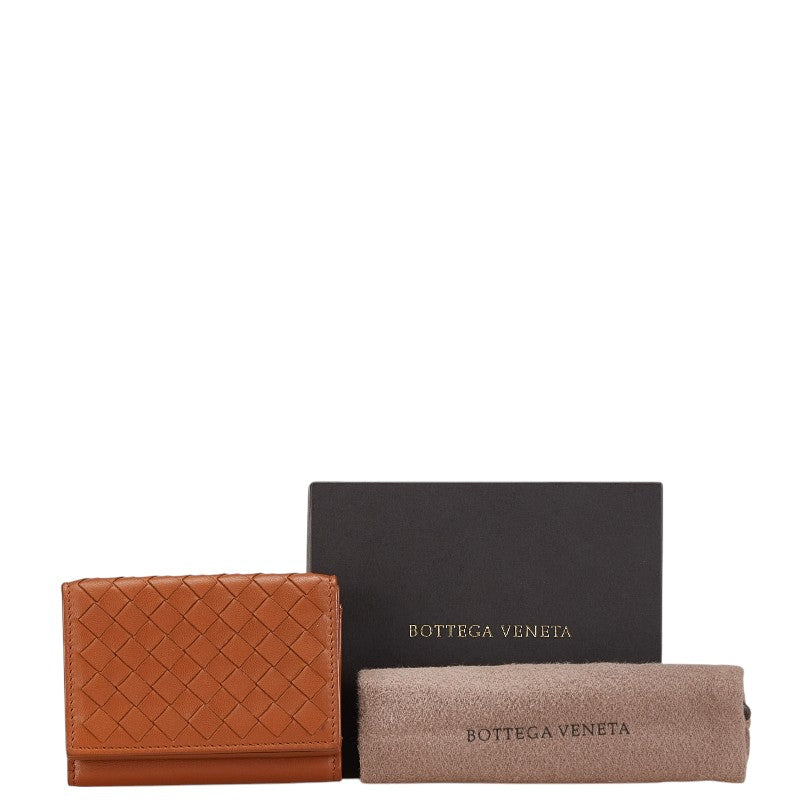 Bottega Veneta Intrecciato Leather Trifold Wallet