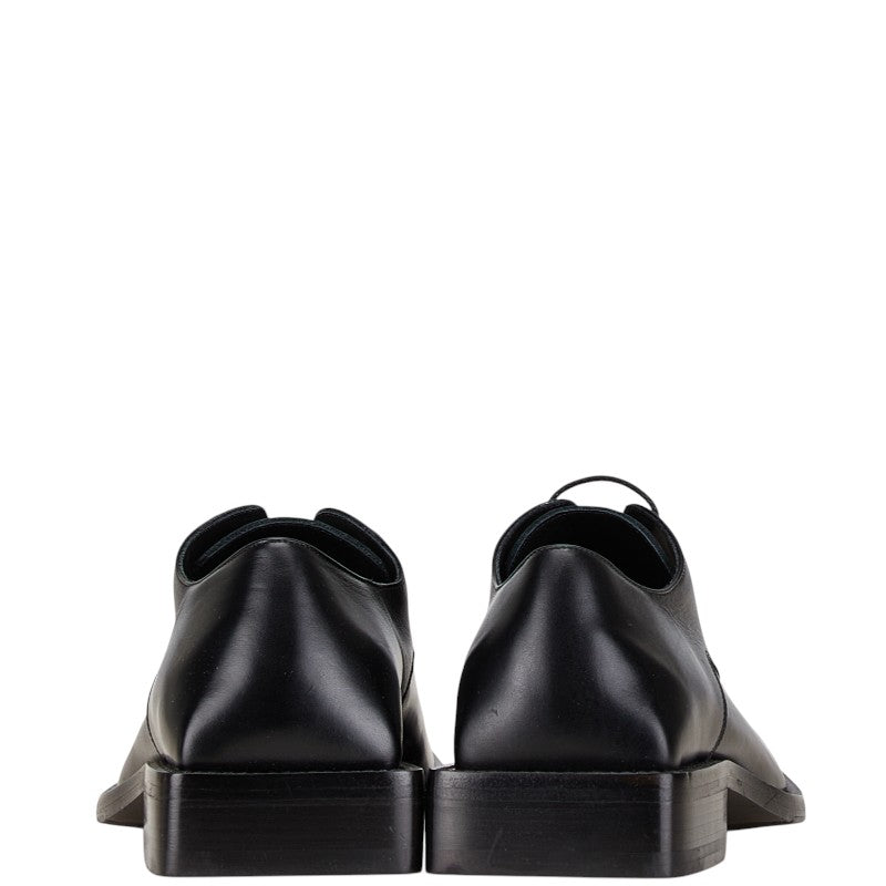 Balenciaga Leather Dress Shoes Black