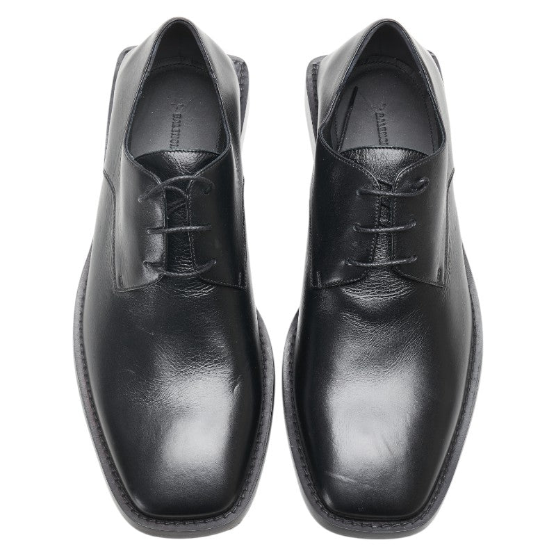 Balenciaga Leather Dress Shoes Black
