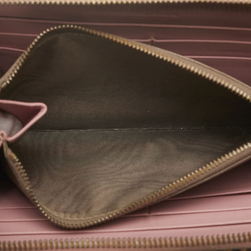 Bottega Veneta Python Intrecciato Zip Wallet