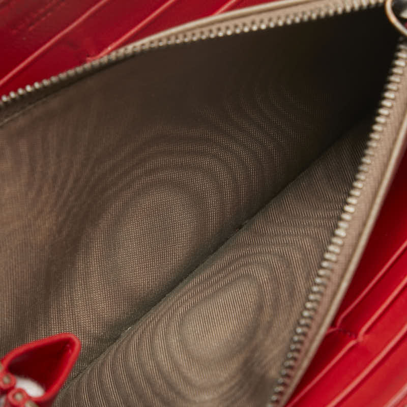 Bottega Veneta Intrecciato Python Leather Wallet