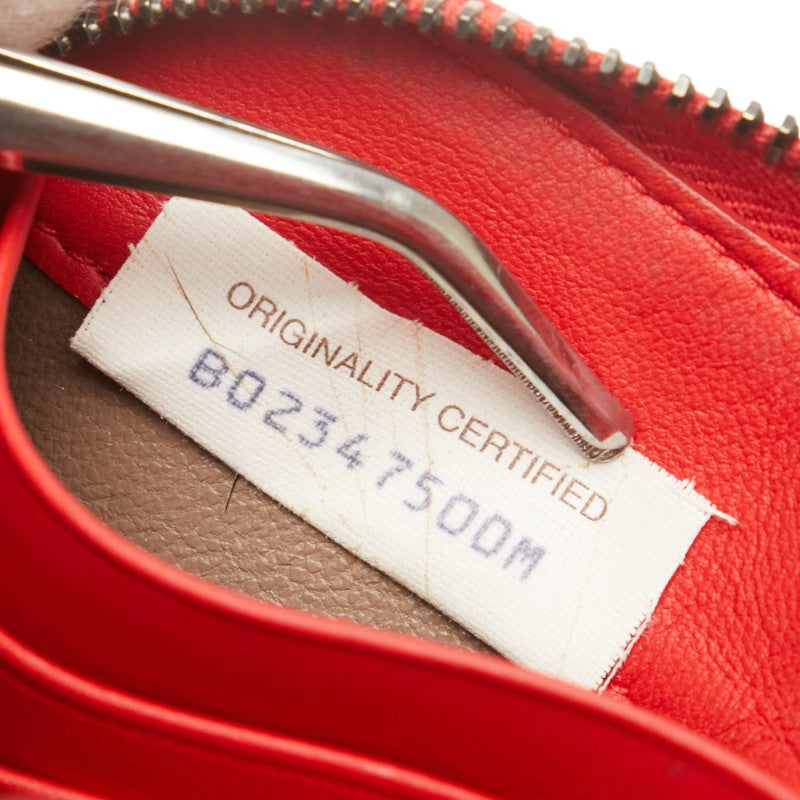 Bottega Veneta Intrecciato Python Leather Wallet