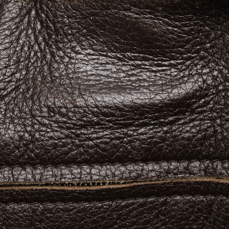 Bottega Veneta Leather Shoulder Bag Brown