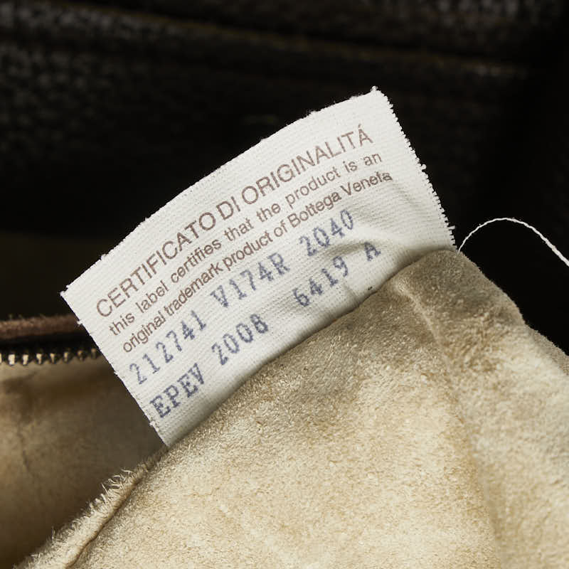 Bottega Veneta Leather Shoulder Bag Brown