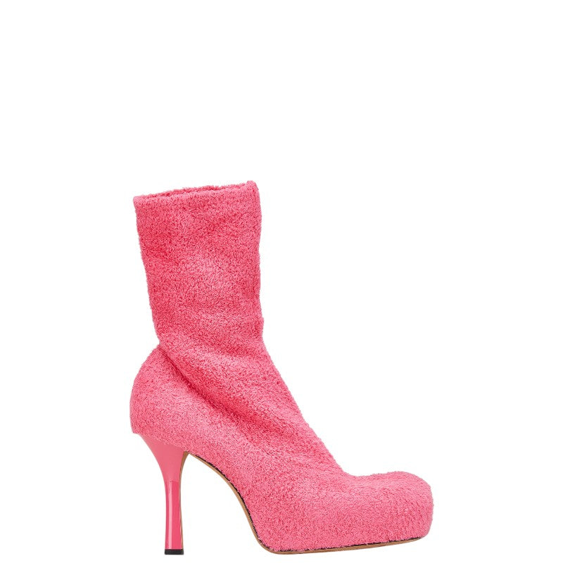 Bottega Veneta Knit Short Boots Pink