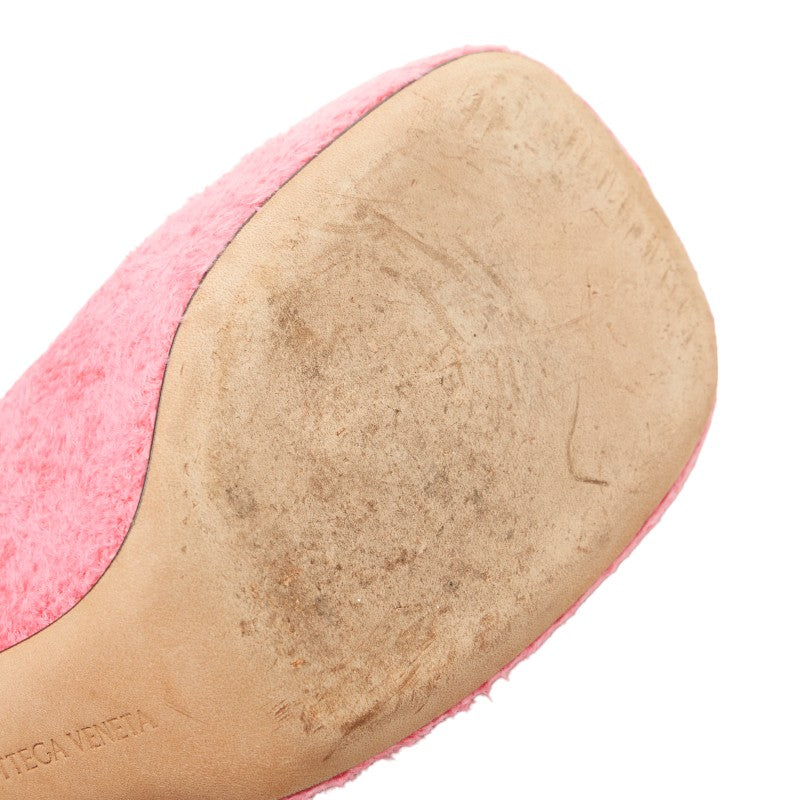 Bottega Veneta Knit Short Boots Pink