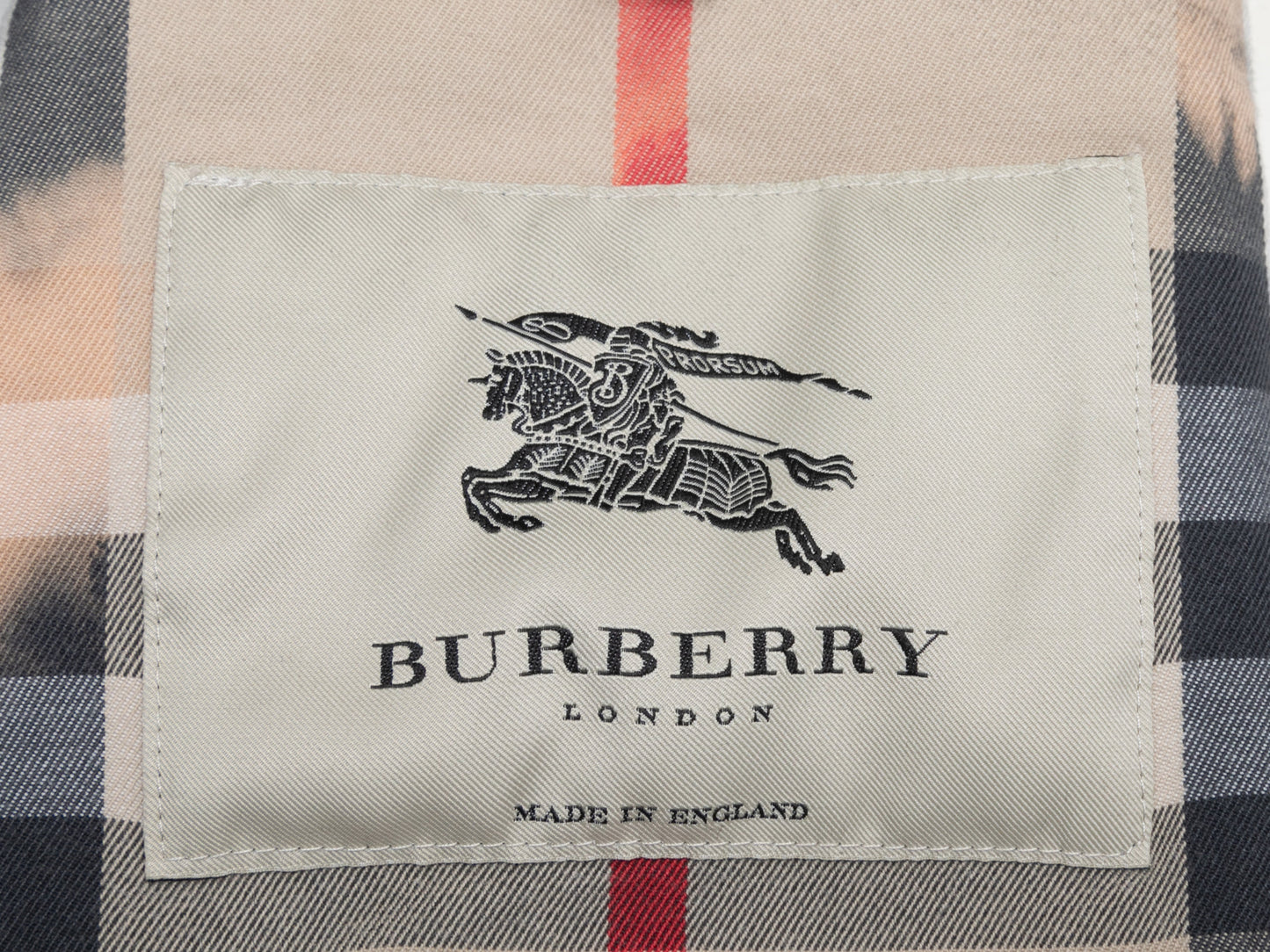 White Burberry Double-Breasted Belted Trench Coat Size US 4