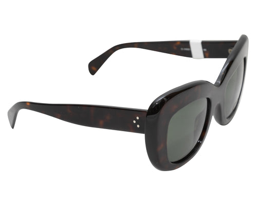 Tortoiseshell Celine Acetate Sunglasses