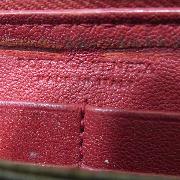 Bottega Veneta Leather Zip Around Wallet