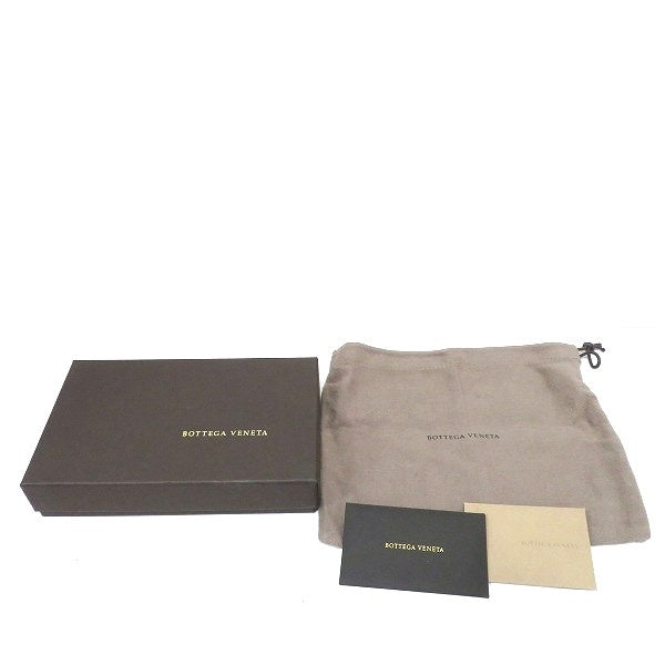 Bottega Veneta Leather Zip Around Wallet