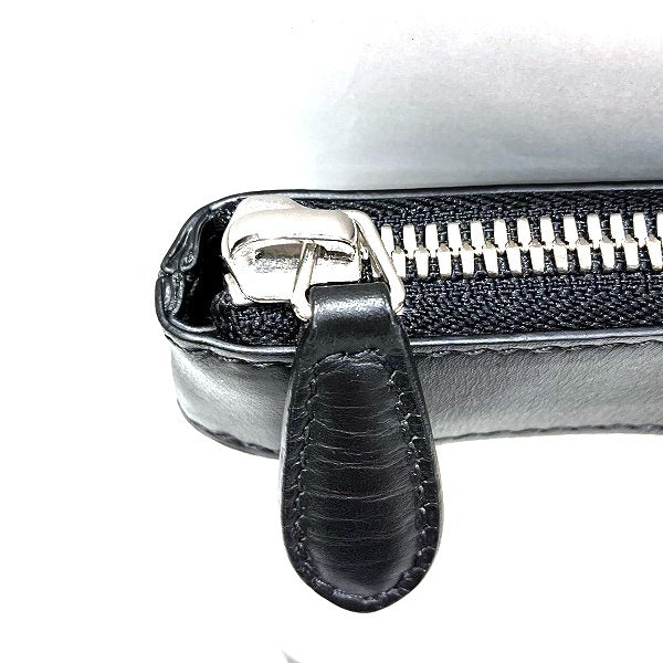 Balenciaga Canvas Leather Clutch Bag 420407