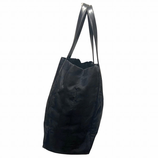 Chanel Nylon Leather Tote MM Bag