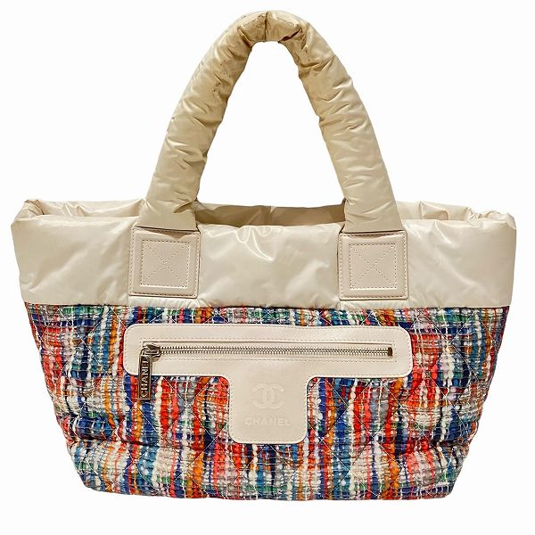 Chanel Coco Cocoon Tweed Handbag A48611