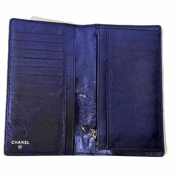 Chanel Cambon Line Leather Bifold Wallet A26717