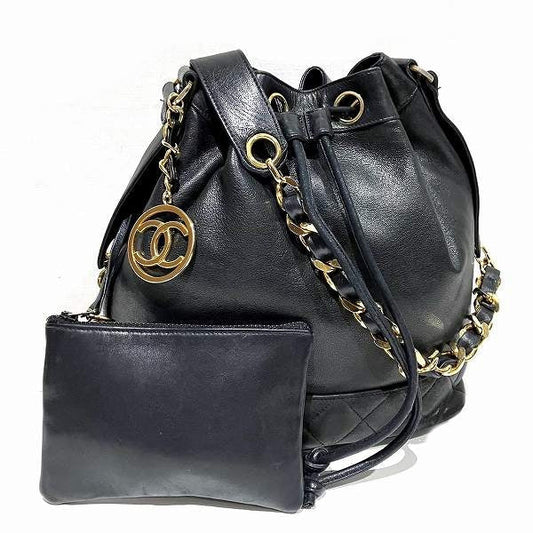 Chanel Lambskin Coco Charm Shoulder Bag