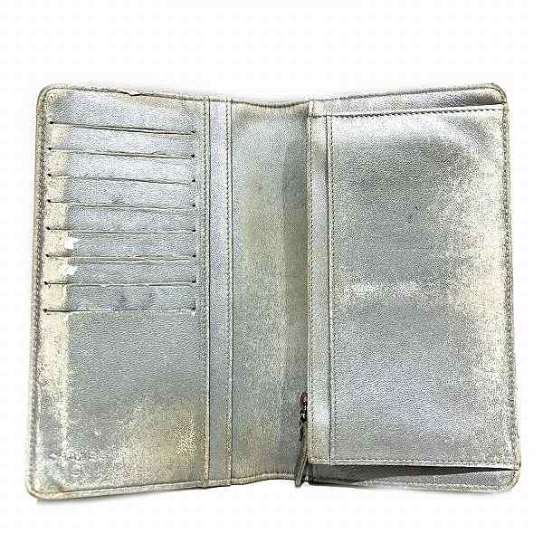 Chanel Camellia Leather Long Wallet