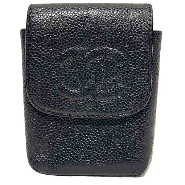 Chanel Caviar Skin Cigarette Case