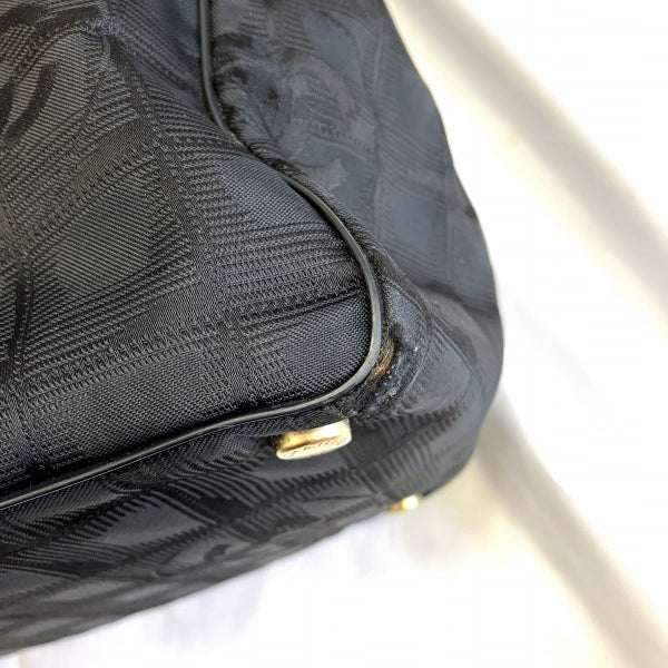 Chanel Nylon Leather Tote MM Bag