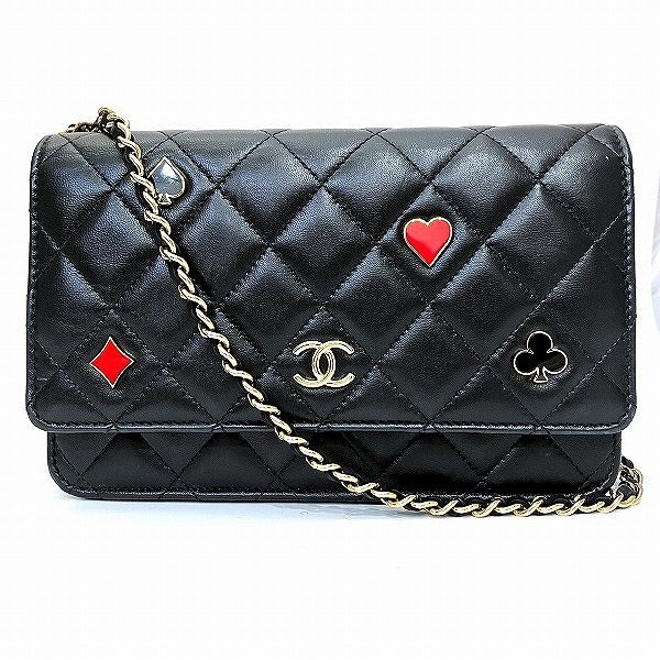 Chanel Matelasse Chain Wallet AP3076