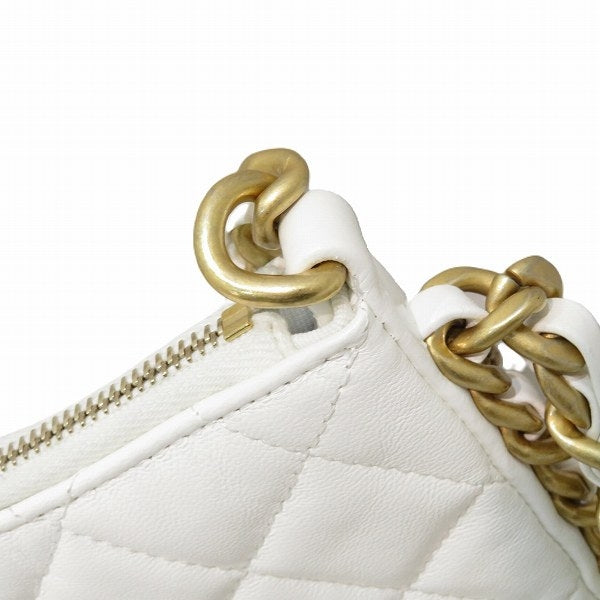 Chanel Matelasse Shiny Lambskin Shoulder Bag AP3487