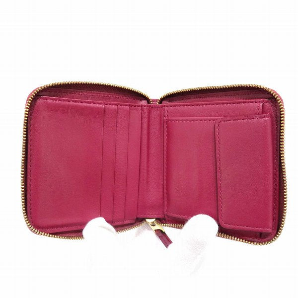 Bottega Veneta Padded Leather Zip Wallet